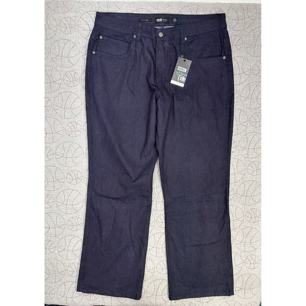 Barbell Apparel Relaxed Athletic Fit 2.0 Jeans Dark Rinse / Mens 40x32